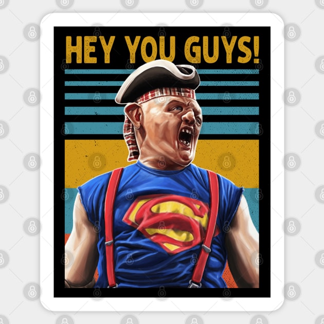 Hey You Guys The Goonies Sticker by PopcornShow